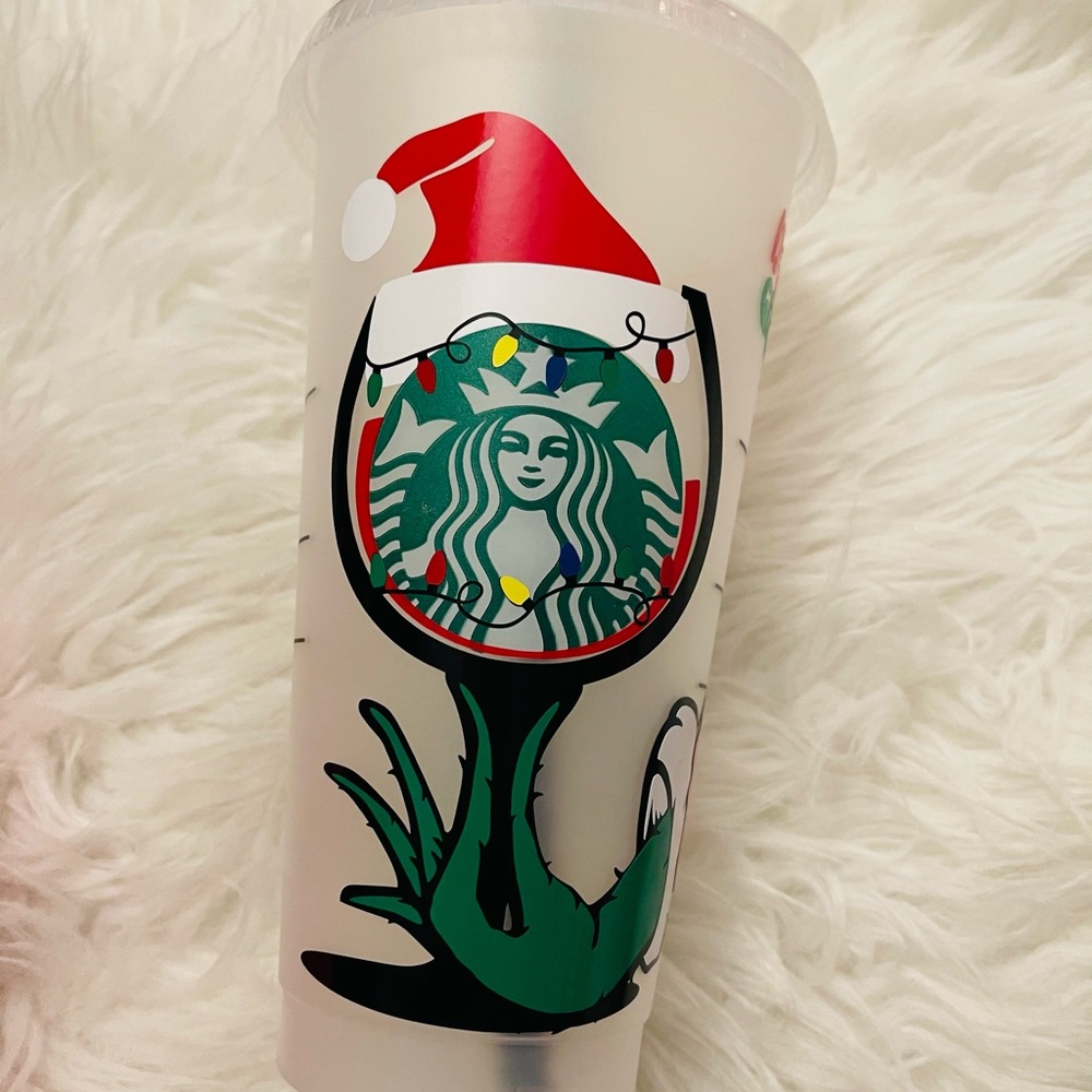 Drink up grinches cold cup